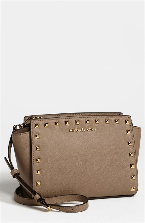 mk selma purse|selma saffiano leather crossbody bag.